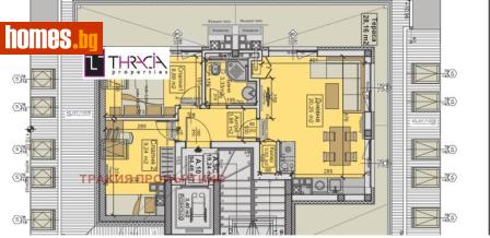 Тристаен, 112m² - Апартамент за продажба - 116592456
