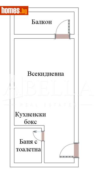 Едностаен, 51m² - Кв. Малинова Долина, София - Апартамент за продажба - Абела - 116601082