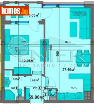 Двустаен, 73m² - Апартамент за продажба - 116602987