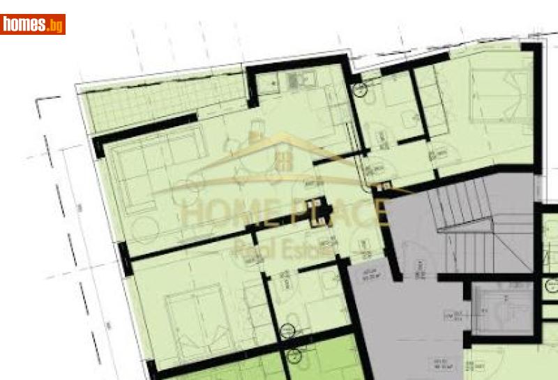 Тристаен, 98m² - Жк. Левски, Варна - Апартамент за продажба - Home Place - 116611210