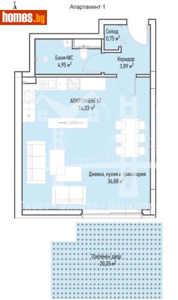 Едностаен, 66m² - Жк. Младост 4, София - Апартамент за продажба - Trust Broker Solutions - 116613426