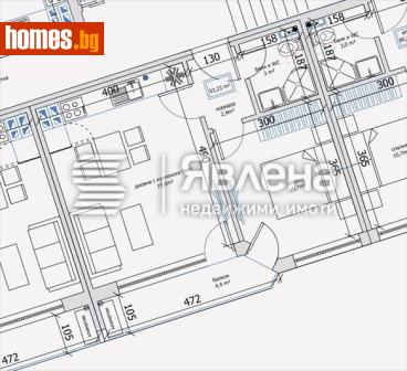 Двустаен, 63m² - Апартамент за продажба - 116615804