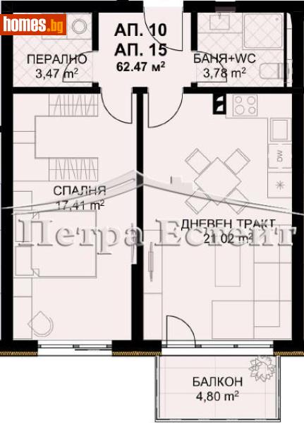 Двустаен, 78m² - Кв. Бриз, Варна - Апартамент за продажба - Петра Естейт - 116615807