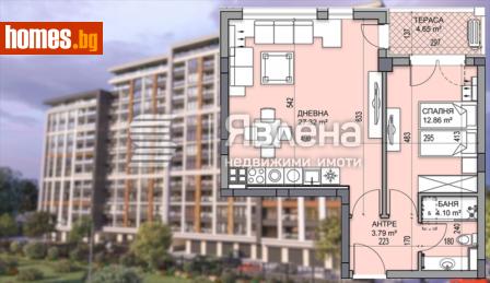 Двустаен, 73m² - Апартамент за продажба - 116615898