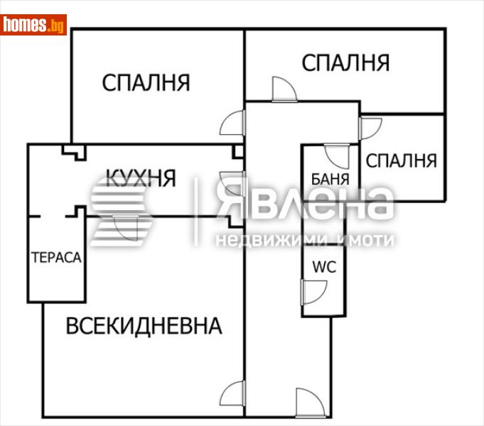 Многостаен, 108m² - Жк. Белите Брези, София - Апартамент за продажба - ЯВЛЕНА - 116615976