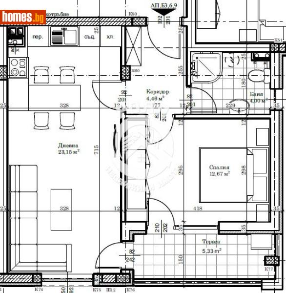 Двустаен, 67m² - Гр.Стамболийски, Пловдив - Апартамент за продажба - Роял Недвижими Имоти - 116620261