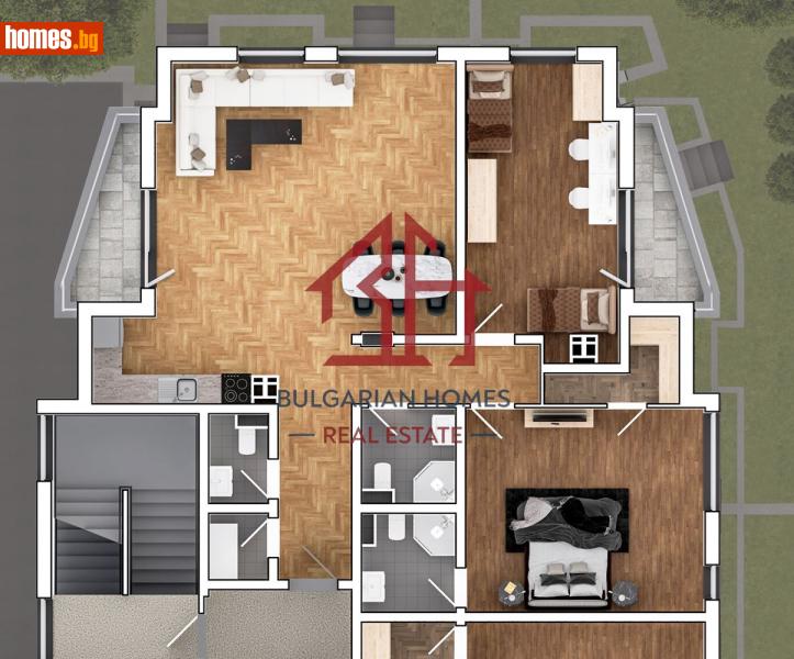Тристаен, 221m² - Жк. Лозенец, София - Апартамент за продажба - Bulgarian Homes - 116621446