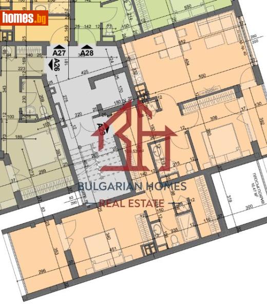 Тристаен, 110m² - Жк. Хаджи Димитър, София - Апартамент за продажба - Bulgarian Homes - 116621570