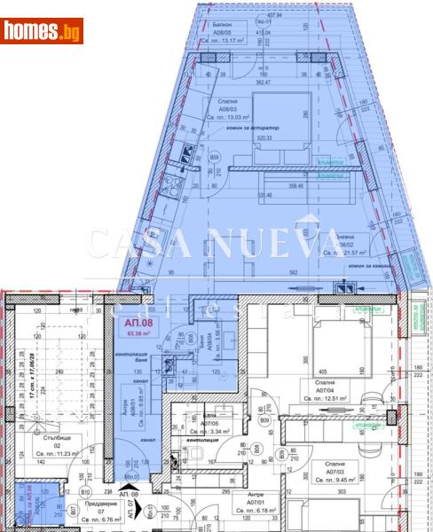 Двустаен, 77m² - Жк. Овча Купел 1, София - Апартамент за продажба - Casa Nueva Real Estate - 116623330