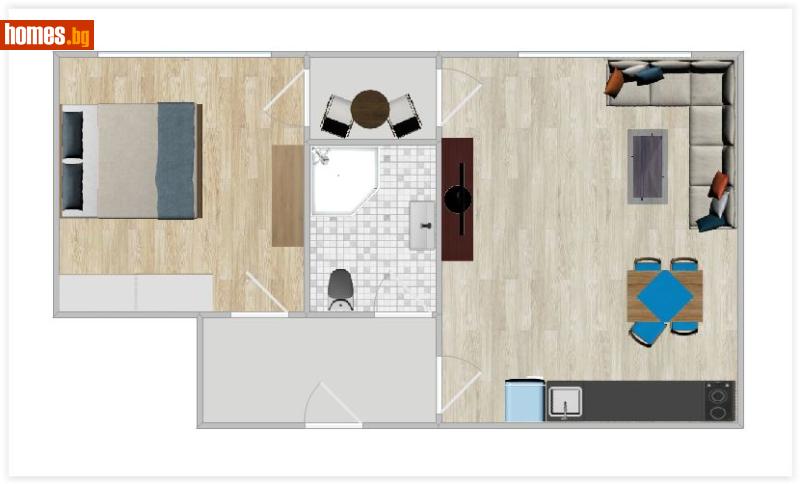 Двустаен, 70m² - Кв. Редута, София - Апартамент за продажба - Corta Imoti - 116623617