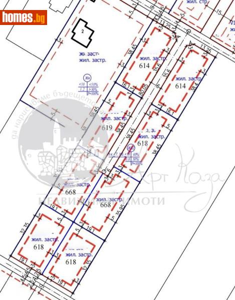 Парцел, 614m² - Кв. Остромила, Пловдив - Парцел за продажба - Арт Каза - 116625589