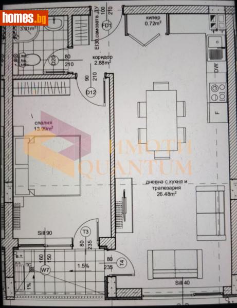 Двустаен, 66m² - Жк. Възраждане, Варна - Апартамент за продажба - АМАРА ИМОТИ - 116625797