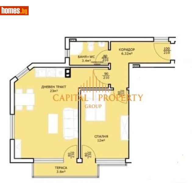 Двустаен, 66m² - М-т Кабакум, Варна - Апартамент за продажба - Капитал Пропърти Груп - 116643648