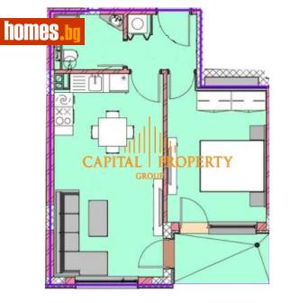 Двустаен, 62m² - Апартамент за продажба - 116643654