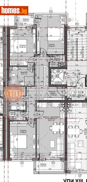 Четиристаен, 141m² - Жк. Младост 4, София - Апартамент за продажба - Тера Тиара - 116676989