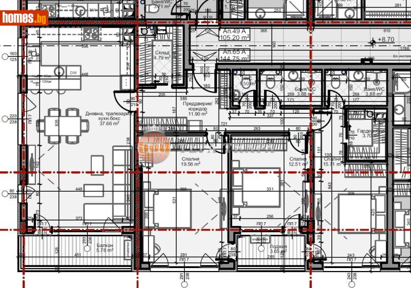 Четиристаен, 168m² - Жк. Младост 4, София - Апартамент за продажба - Тера Тиара - 116677042