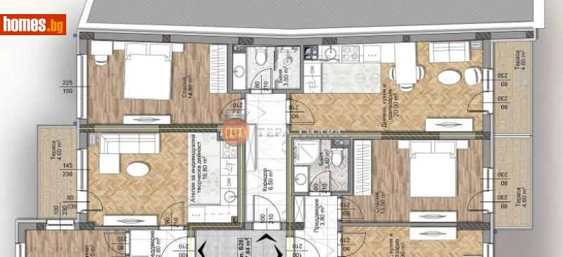 Двустаен, 70m² - Жк. Овча Купел 1, София - Апартамент за продажба - Тера Тиара - 116677090