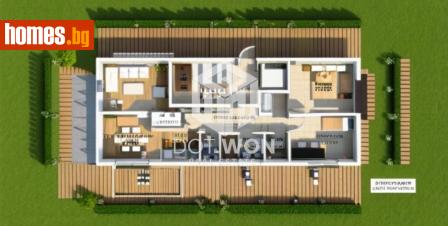 Тристаен, 101m² - Апартамент за продажба - 116677193