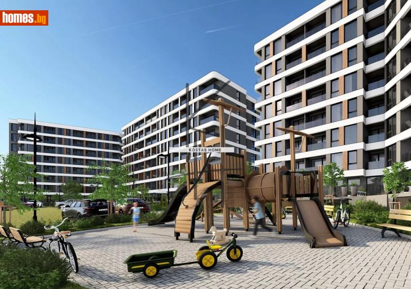 Двустаен, 62m² - Кв. Владиславово, Варна - Апартамент за продажба - Костас Хоум - 116677980