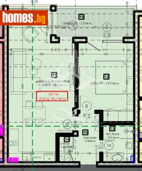 Двустаен, 78m² - Апартамент за продажба - 116680226