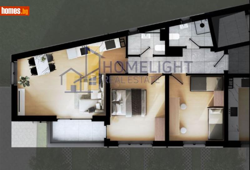 Тристаен, 100m² - Жк. Дружба 2, София - Апартамент за продажба - ХОУМ ЛАЙТ  - 116683999