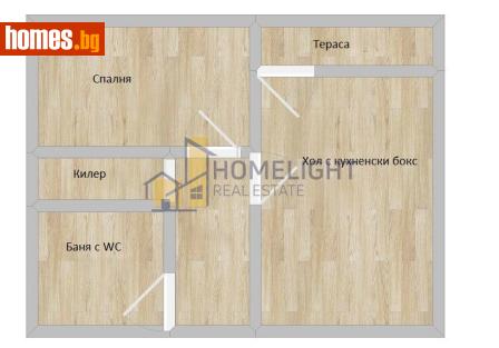 Двустаен, 44m² - Апартамент за продажба - 116684132