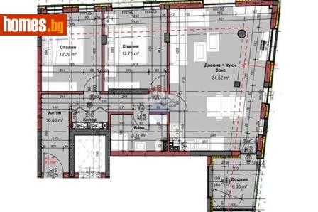 Тристаен, 110m² - Апартамент за продажба - 116685714