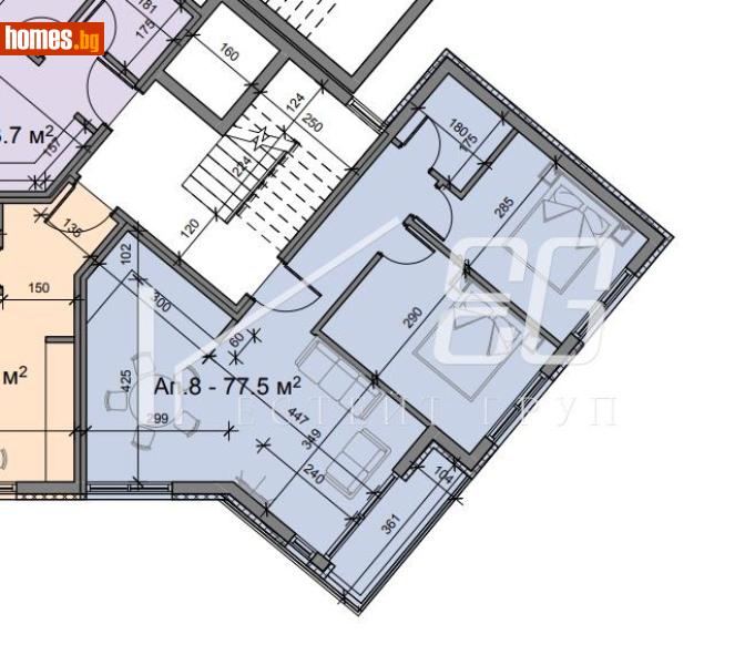 Тристаен, 77m² -  Цветен, Варна - Апартамент за продажба - ЕСТЕЙТ ГРУП - 116686488