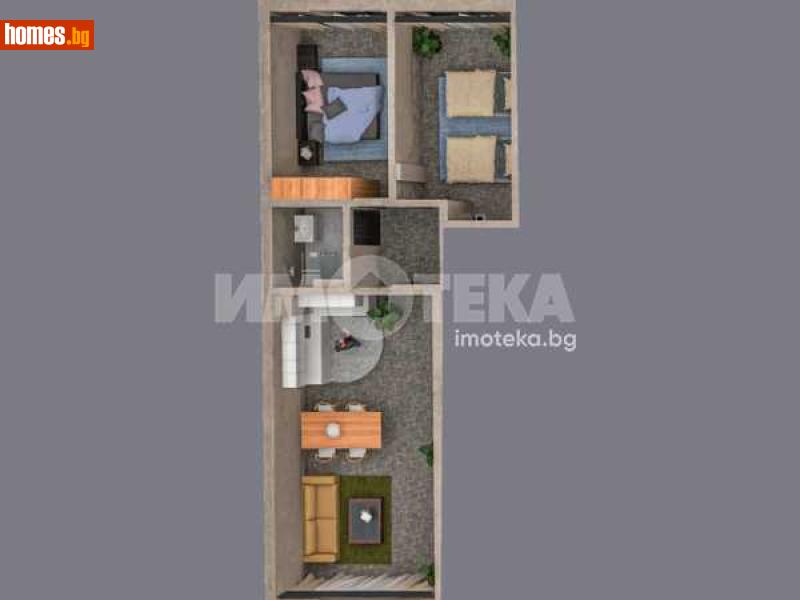 Тристаен, 101m² - Жк. Христо Смирненски, Пловдив - Апартамент за продажба - ИМОТЕКА АД - 116708434