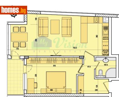 Двустаен, 81m² - Апартамент за продажба - 116736772
