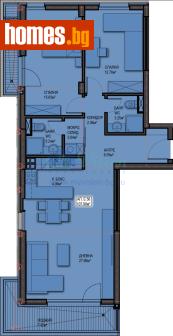 Тристаен, 132m² - Апартамент за продажба - 116736782