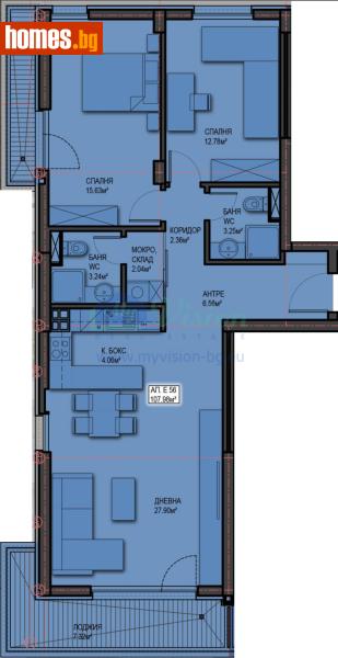 Тристаен, 132m² - Жк. Младост 4, София - Апартамент за продажба - Myvision Real Estate - 116736782