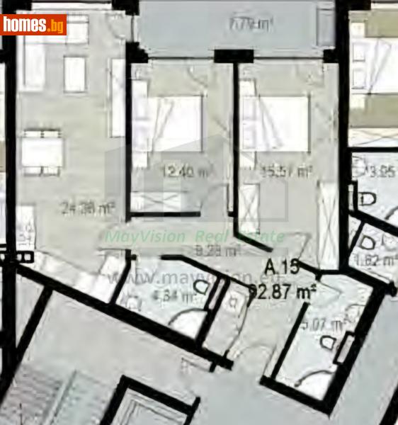 Тристаен, 108m² - Жк. Дружба 2, София - Апартамент за продажба - Myvision Real Estate - 116736833