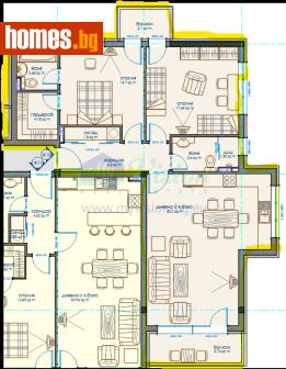 Тристаен, 126m² - Апартамент за продажба - 116736872