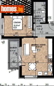 Двустаен, 76m² - Апартамент за продажба - 116737976