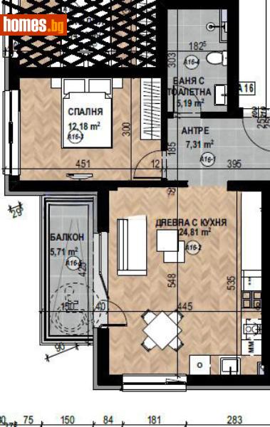 Двустаен, 76m² - Кв. Кръстова Вада, София - Апартамент за продажба - Титан Пропъртис - 116737976