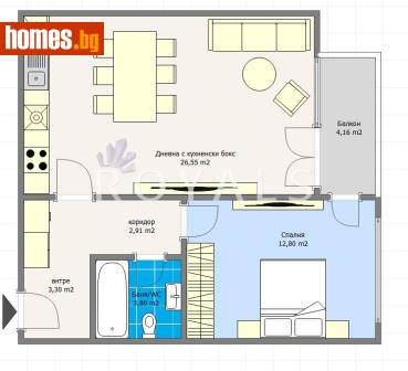 Двустаен, 75m² - Апартамент за продажба - 116745226