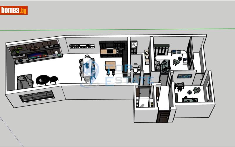 Тристаен, 149m² - Жк. Бузлуджа, Велико Търново - Апартамент за продажба - Top Estate - 116749905