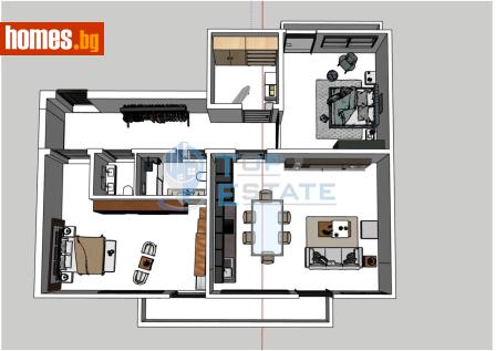 Тристаен, 148m² - Апартамент за продажба - 116749923