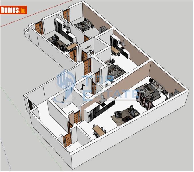 Четиристаен, 197m² - Жк. Бузлуджа, Велико Търново - Апартамент за продажба - Top Estate - 116749949