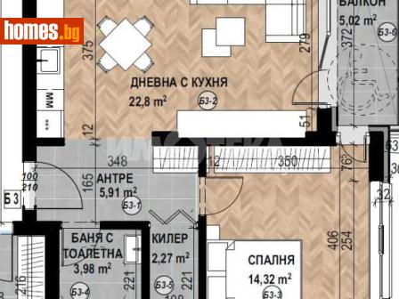 Двустаен, 76m² - Апартамент за продажба - 116754606