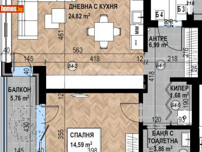 Двустаен, 79m² - Кв. Кръстова Вада, София - Апартамент за продажба - ИМОТЕКА АД - 116754608