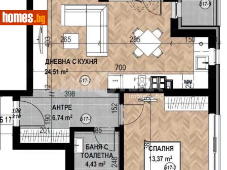 Двустаен, 78m² - Апартамент за продажба - 116754624