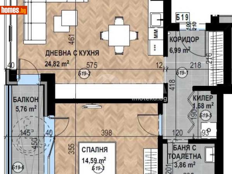 Двустаен, 80m² - Кв. Кръстова Вада, София - Апартамент за продажба - ИМОТЕКА АД - 116754655