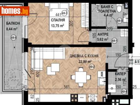 Двустаен, 76m² - Апартамент за продажба - 116754671