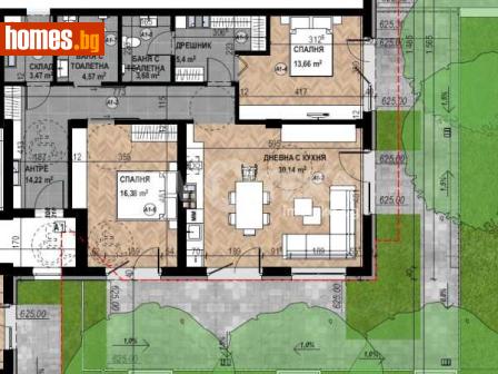 Тристаен, 120m² - Апартамент за продажба - 116754675