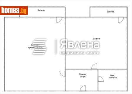 Двустаен, 62m² - Апартамент за продажба - 116754767