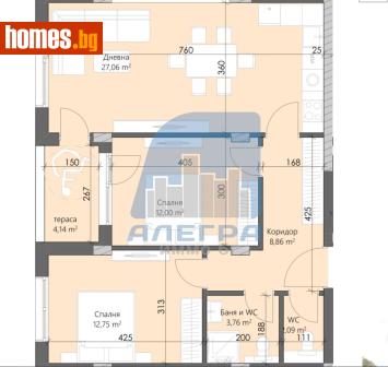 Тристаен, 101m² - Апартамент за продажба - 116767545