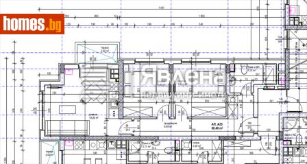 Тристаен, 77m² - Апартамент за продажба - 116794521