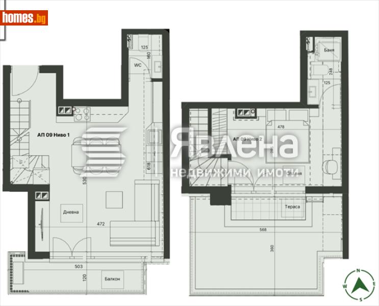 Двустаен, 90m² -  Оборище, София - Апартамент за продажба - ЯВЛЕНА - 116794590